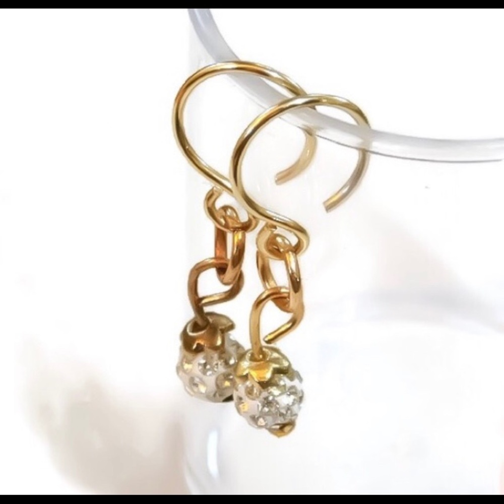 Swarovski Crystal dangle earrings